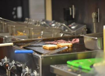 Hot Grill-Daily grill specials are available in addition to the regular grill menu.