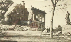 original capitol building being demolished